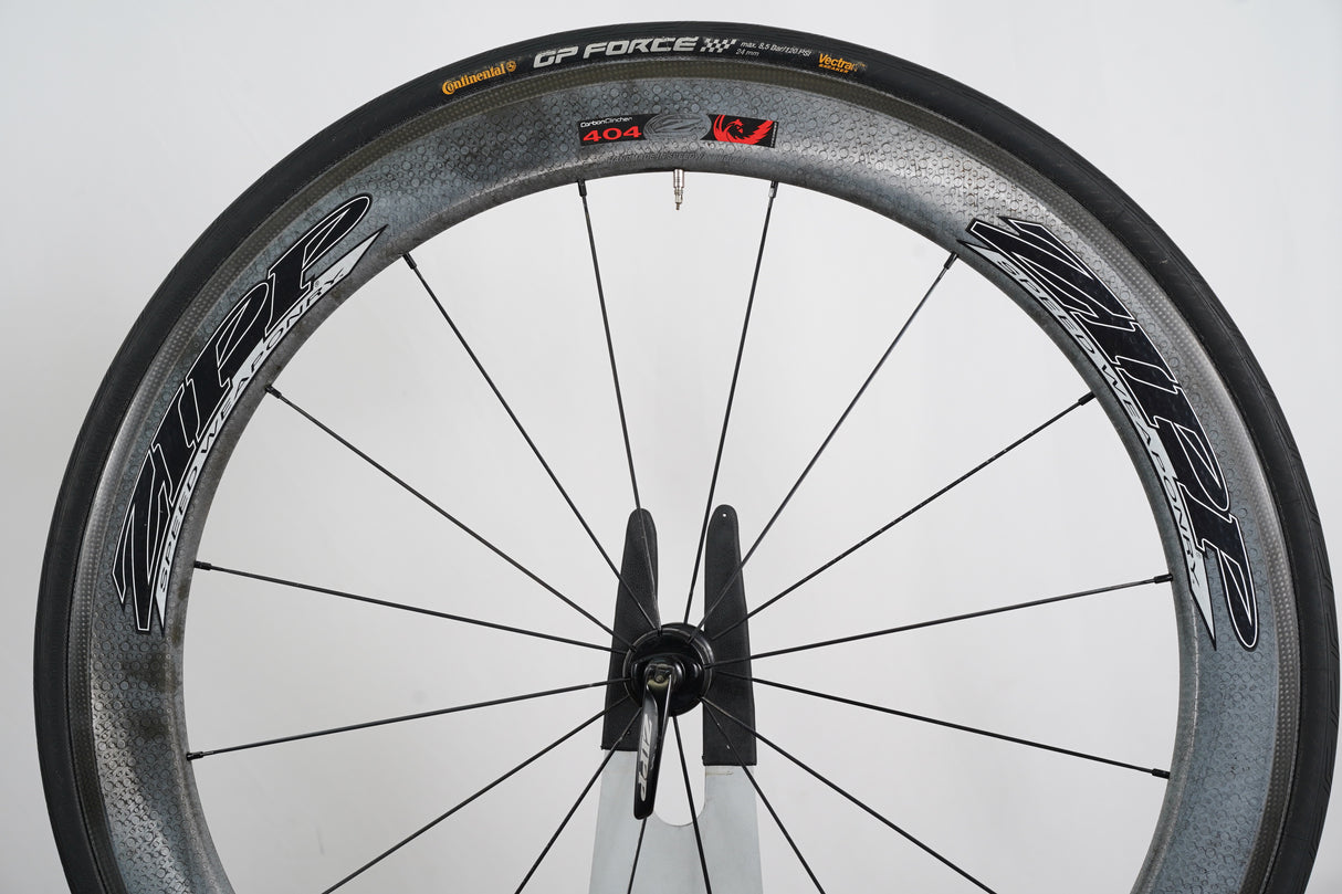 Zipp 404 Firecrest 88/188 Carbon Clincher Rim Brake Wheelset SRAM XDR 12 Speed