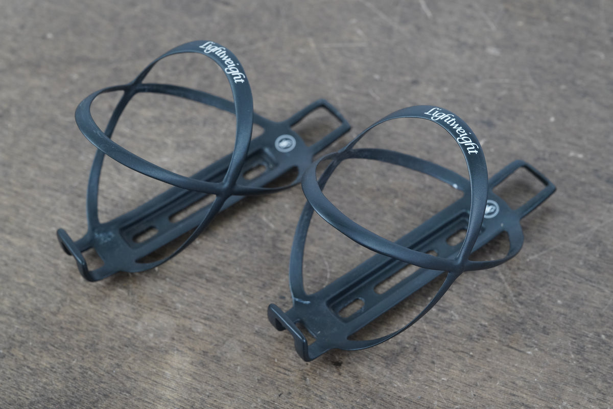 (2) Lightweight Edelhelfer Carbon Water Bottle Cages 38g