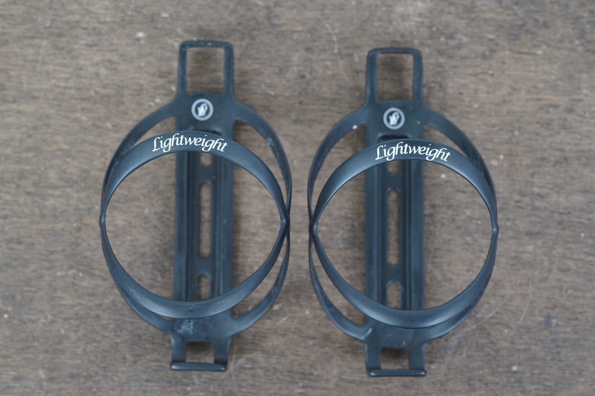 (2) Lightweight Edelhelfer Carbon Water Bottle Cages 38g