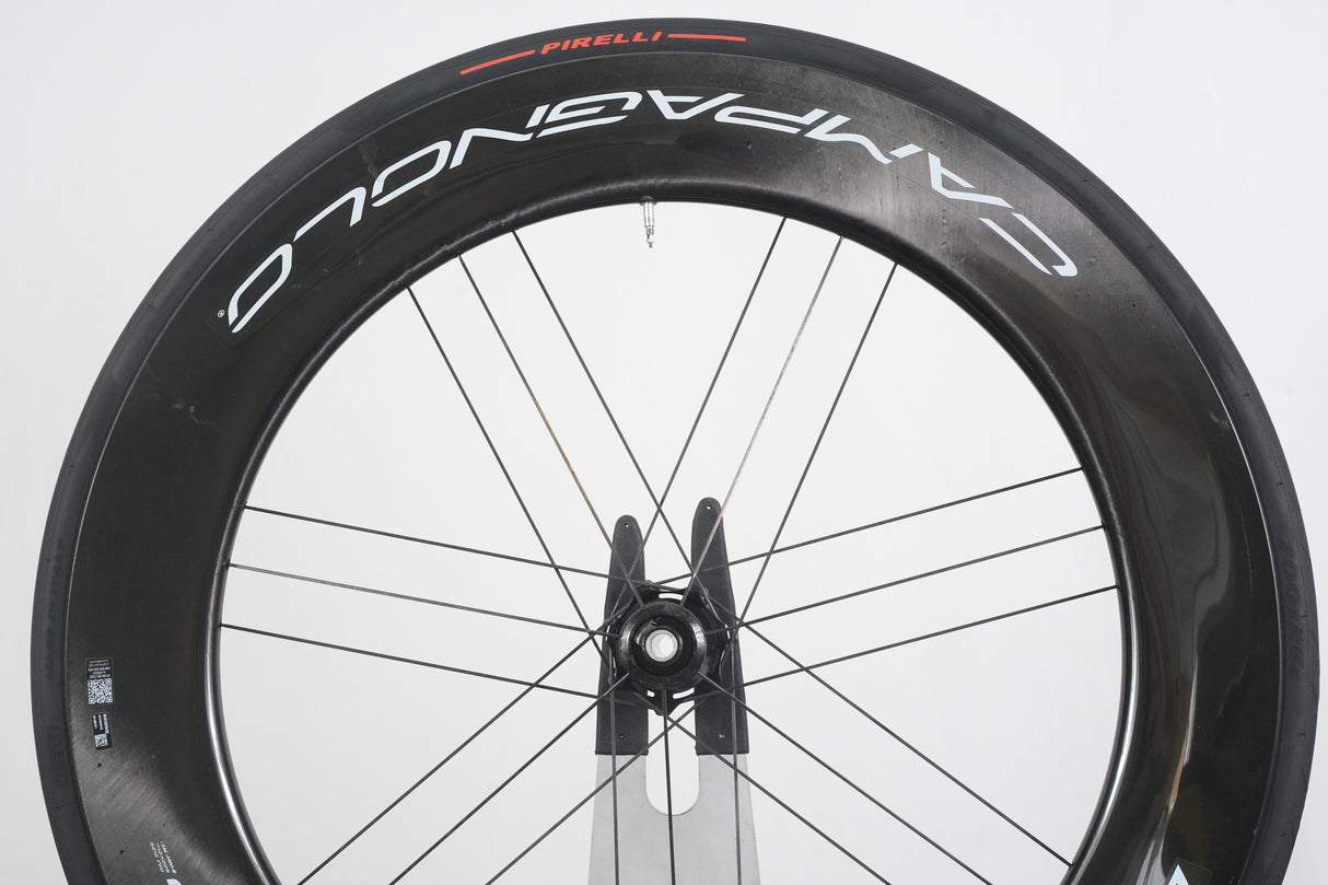 FRONT Campagnolo Bora Ultra WTO 80 Carbon Tubeless Clincher Disc Brake Wheel