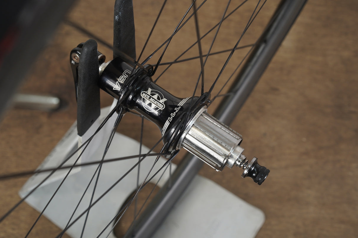 White Industries T11 Carbon Clincher Rim Brake Road Wheelset Shimano/SRAM 11 Speed