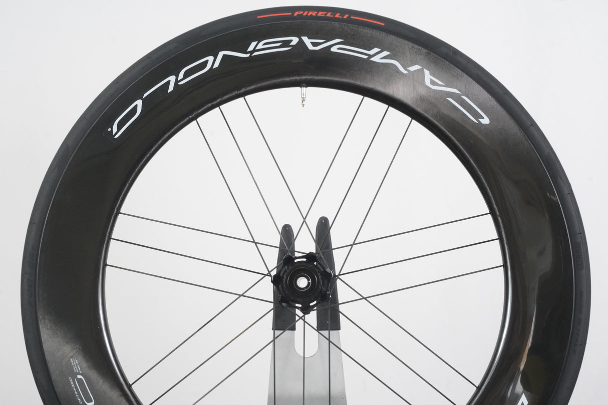 FRONT Campagnolo Bora Ultra WTO 80 Carbon Tubeless Clincher Disc Brake Wheel