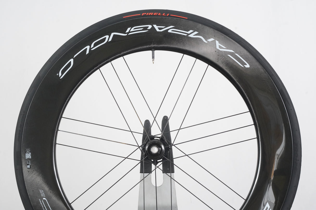 FRONT Campagnolo Bora Ultra WTO 80 Carbon Tubeless Clincher Disc Brake Wheel
