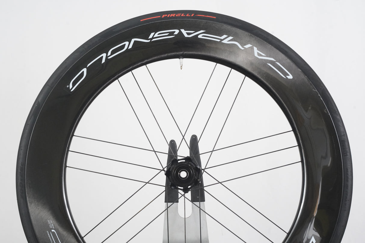 FRONT Campagnolo Bora Ultra WTO 80 Carbon Tubeless Clincher Disc Brake Wheel