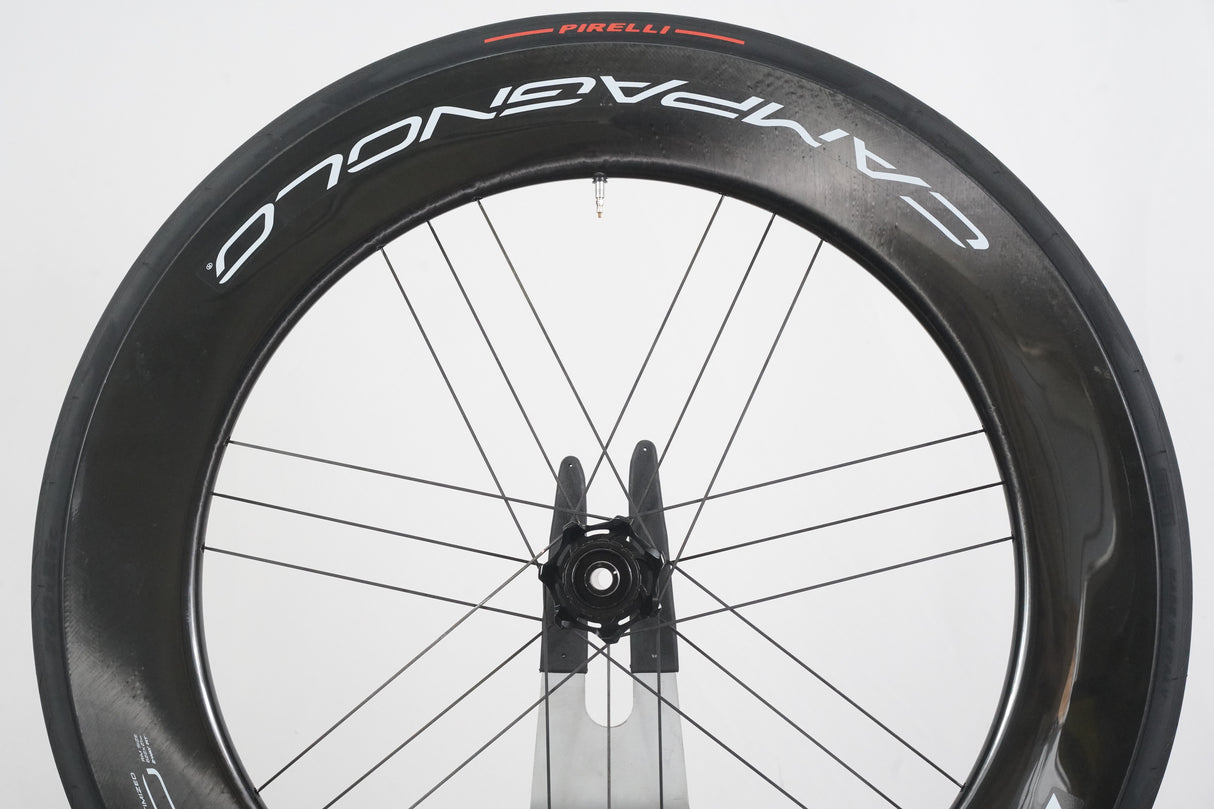 FRONT Campagnolo Bora Ultra WTO 80 Carbon Tubeless Clincher Disc Brake Wheel