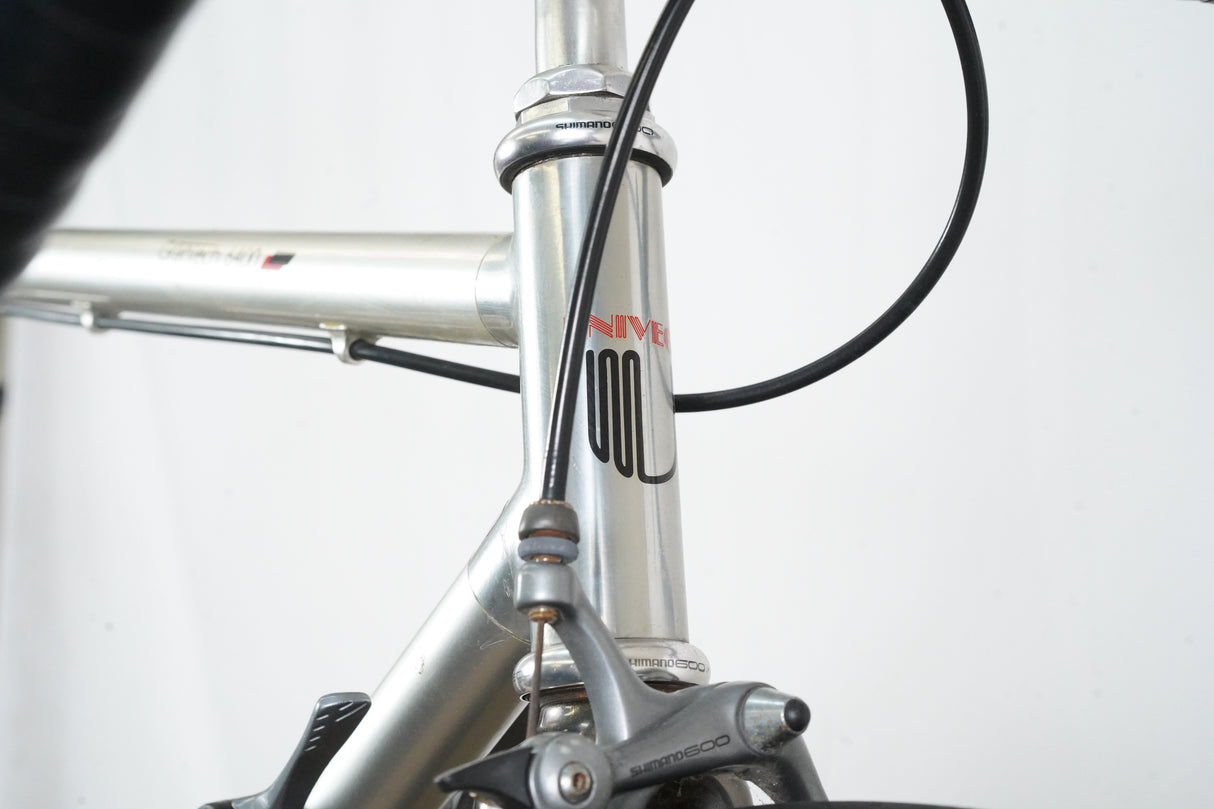Vintage 54cm Univega Grantech 6400 Shimano 600 7 Speed Rim Brake Alloy Road Bike
