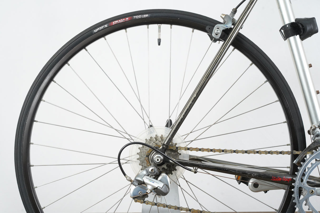 Vintage 54cm Univega Grantech 6400 Shimano 600 7 Speed Rim Brake Alloy Road Bike