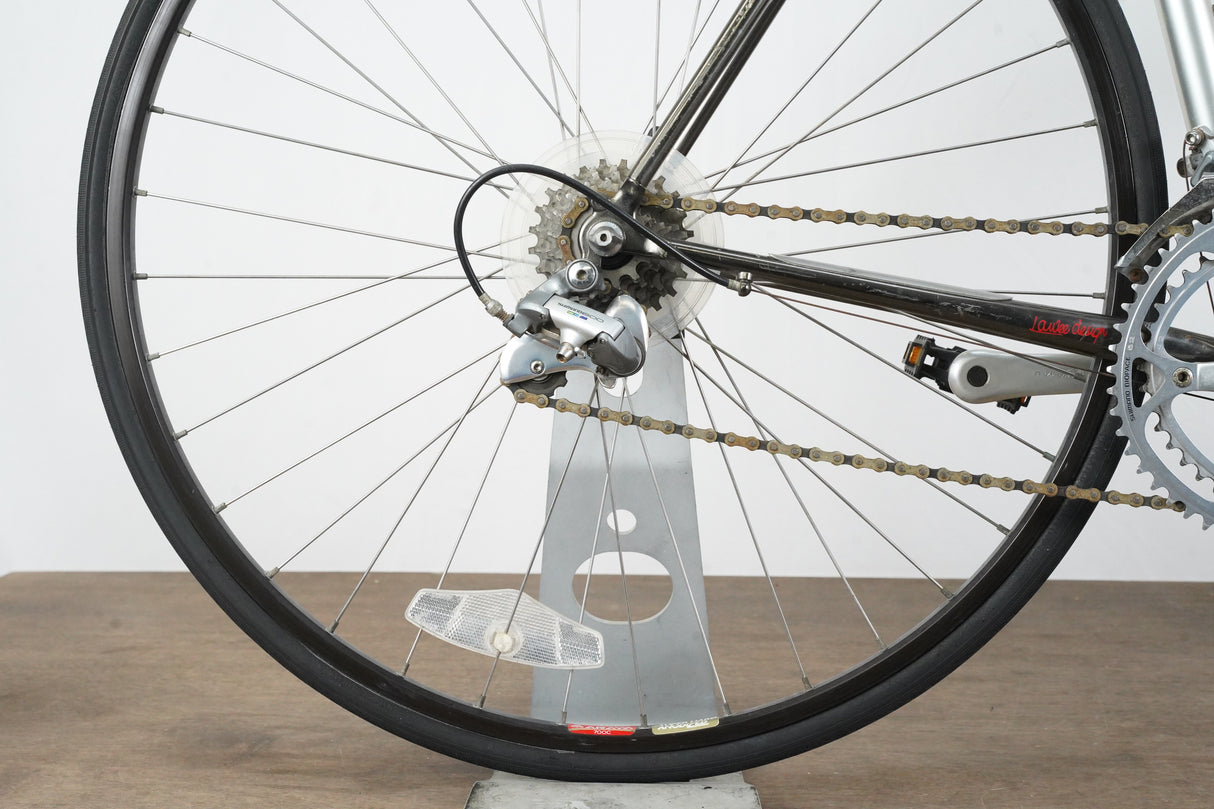 Vintage 54cm Univega Grantech 6400 Shimano 600 7 Speed Rim Brake Alloy Road Bike