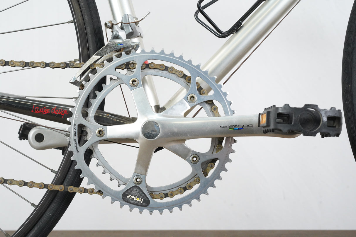 Vintage 54cm Univega Grantech 6400 Shimano 600 7 Speed Rim Brake Alloy Road Bike