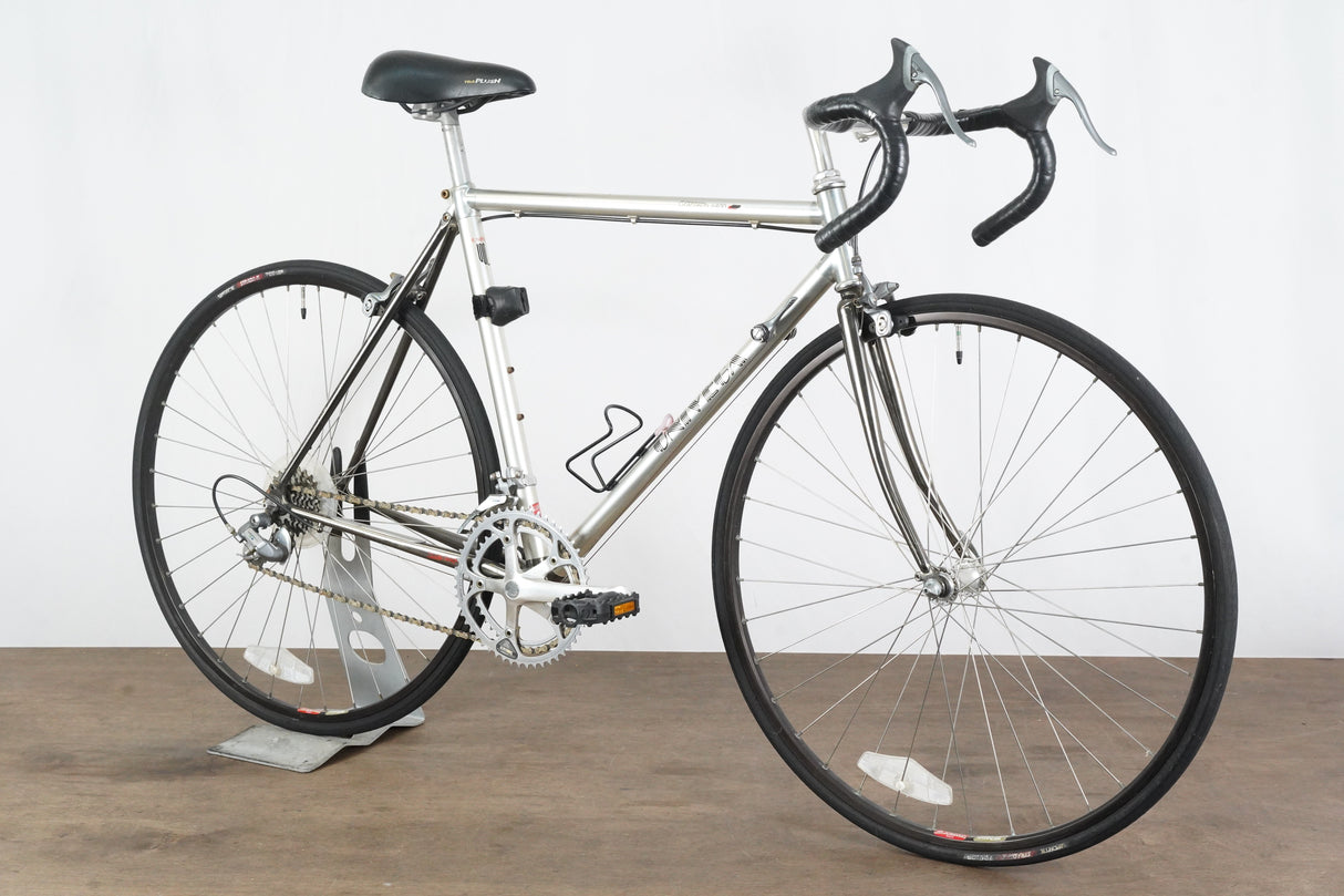 Vintage 54cm Univega Grantech 6400 Shimano 600 7 Speed Rim Brake Alloy Road Bike