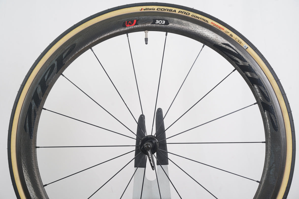 Zipp 303 Firecrest 88/188 Carbon Clincher Rim Brake Wheelset Campagnolo 11 Speed