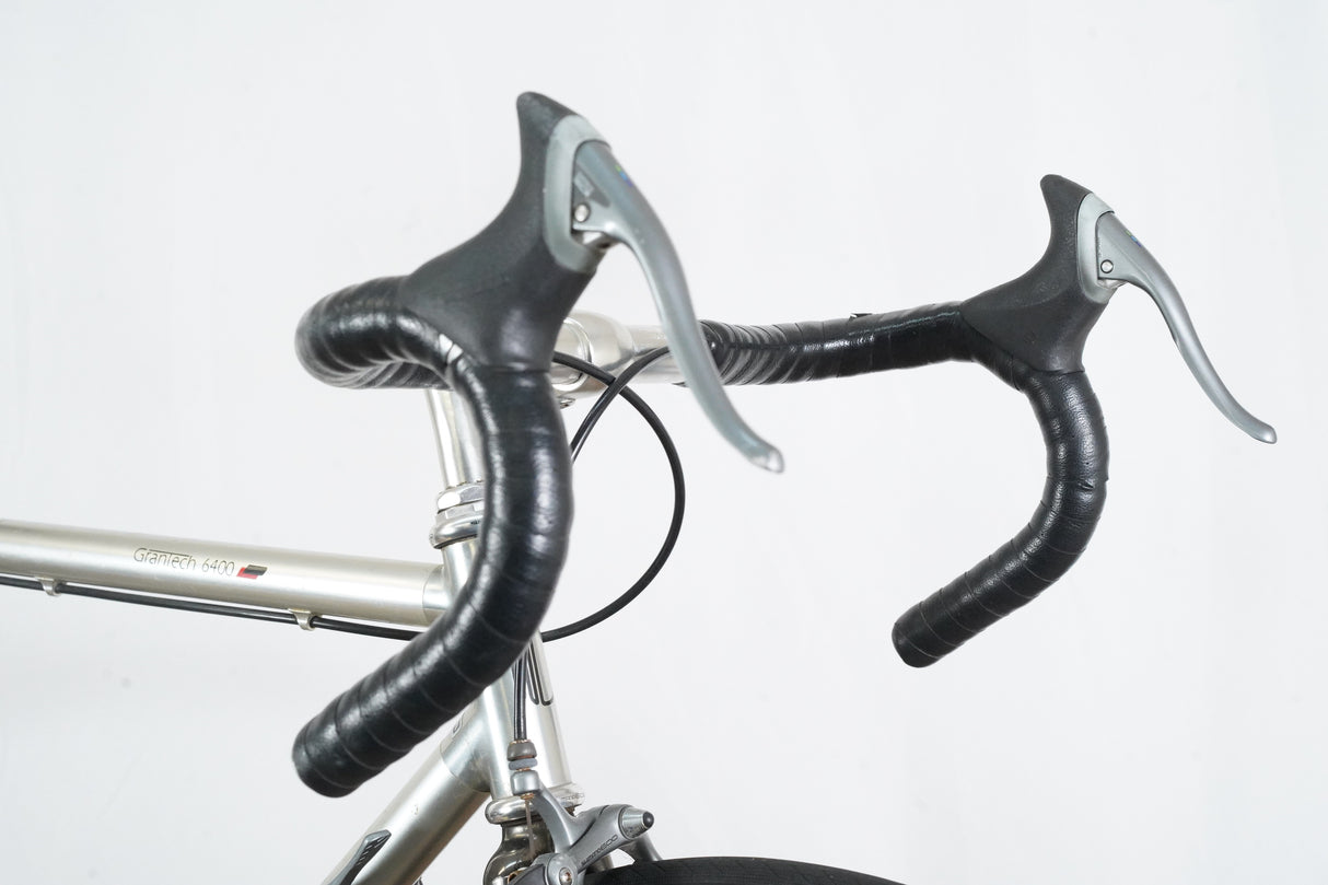 Vintage 54cm Univega Grantech 6400 Shimano 600 7 Speed Rim Brake Alloy Road Bike