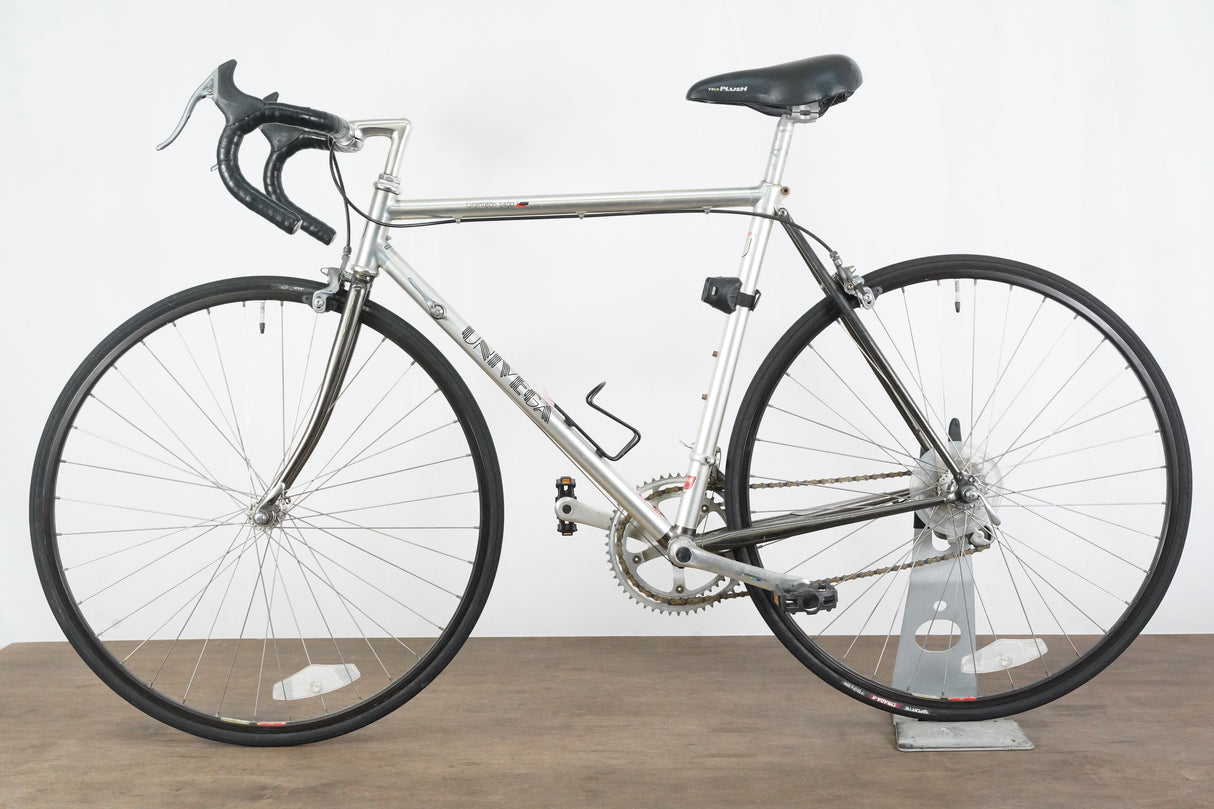 Vintage 54cm Univega Grantech 6400 Shimano 600 7 Speed Rim Brake Alloy Road Bike