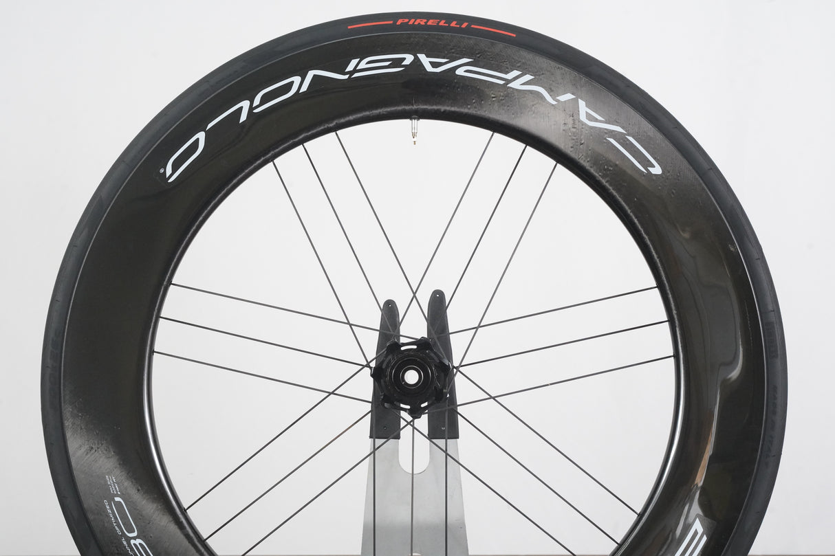 FRONT Campagnolo Bora Ultra WTO 80 Carbon Tubeless Clincher Disc Brake Wheel