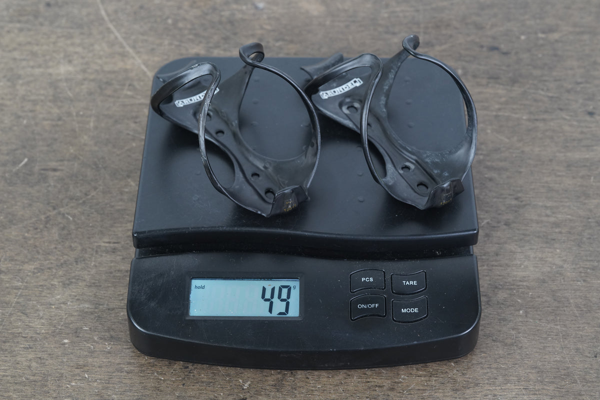 (2) Arundel Mandible Carbon Water Bottle Cages 49g