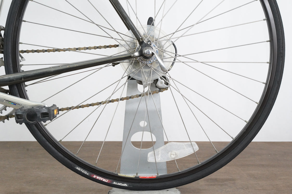Vintage 54cm Univega Grantech 6400 Shimano 600 7 Speed Rim Brake Alloy Road Bike