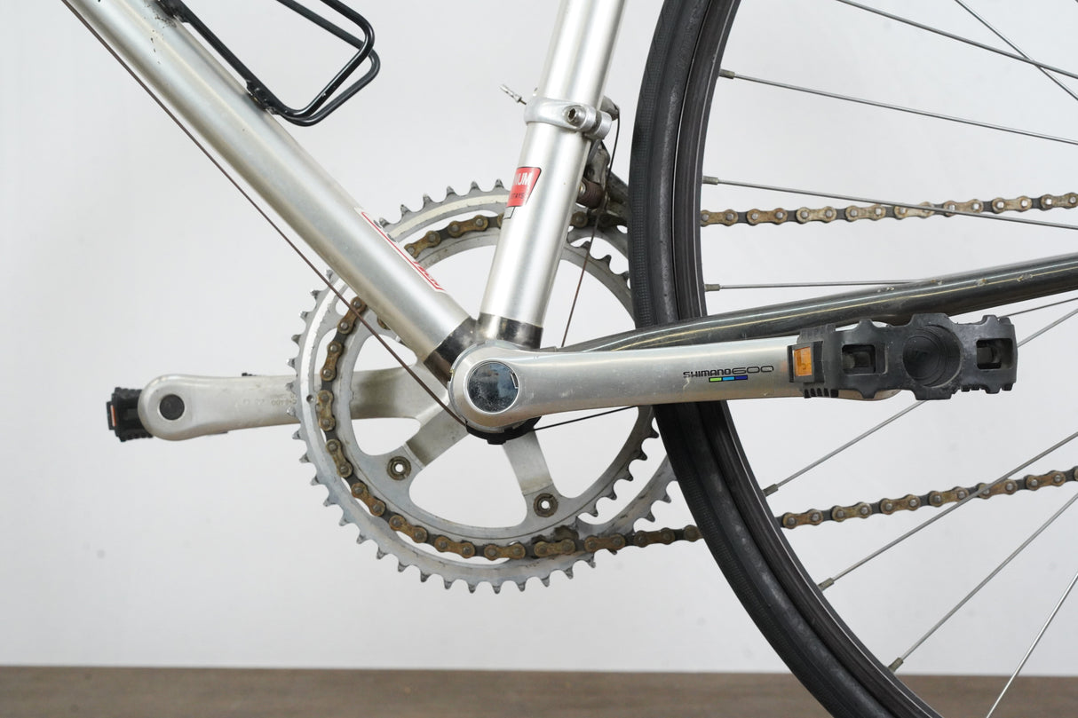 Vintage 54cm Univega Grantech 6400 Shimano 600 7 Speed Rim Brake Alloy Road Bike