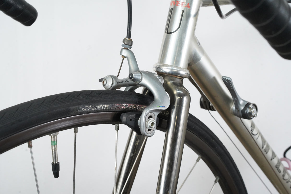 Vintage 54cm Univega Grantech 6400 Shimano 600 7 Speed Rim Brake Alloy Road Bike