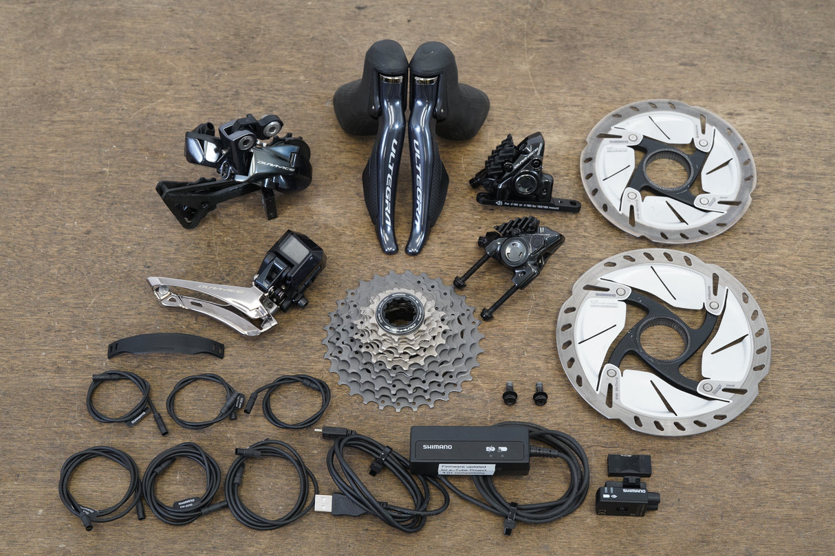 Shimano Dura-Ace R9170/R8070 Di2 11 Speed Electronic Hydraulic Disc Groupset 9170