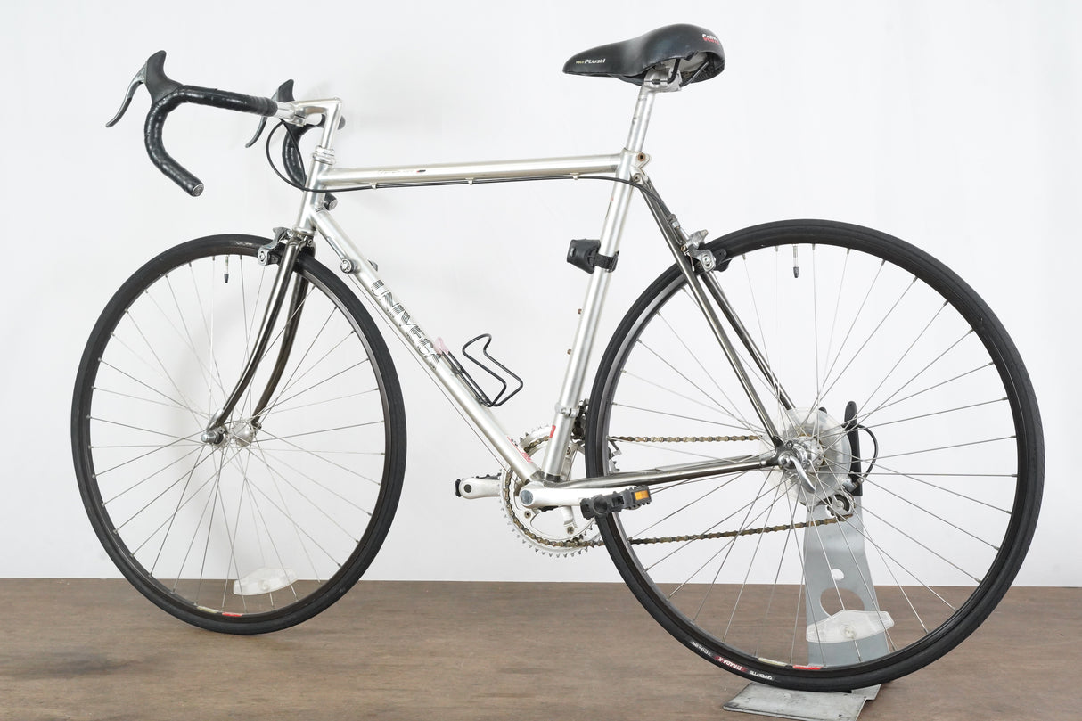 Vintage 54cm Univega Grantech 6400 Shimano 600 7 Speed Rim Brake Alloy Road Bike