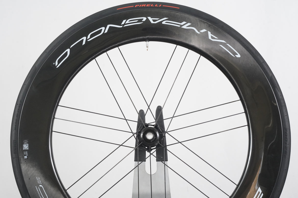 FRONT Campagnolo Bora Ultra WTO 80 Carbon Tubeless Clincher Disc Brake Wheel