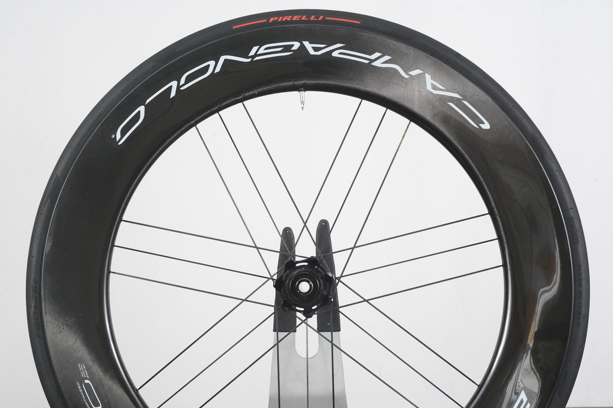 FRONT Campagnolo Bora Ultra WTO 80 Carbon Tubeless Clincher Disc Brake Wheel