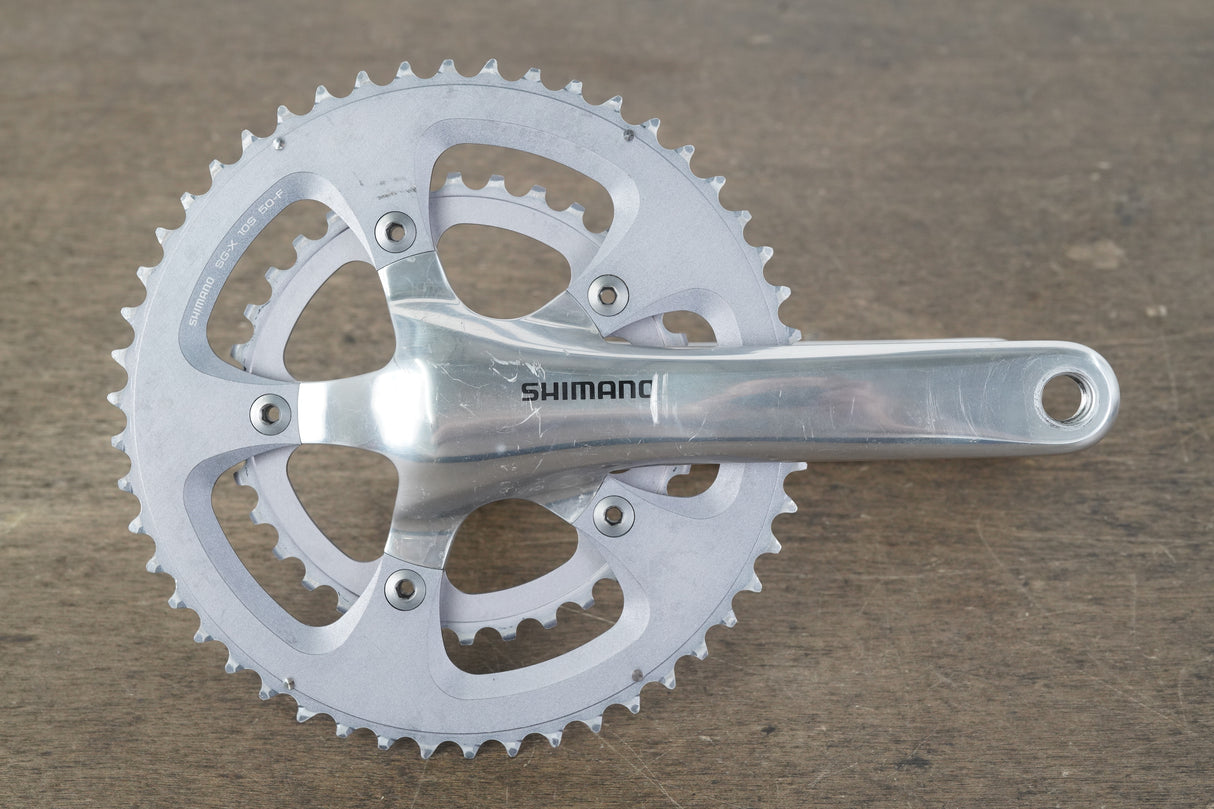 172.5mm 50/34T Shimano SG-X FC-R700 10 Speed Road Crankset 761g