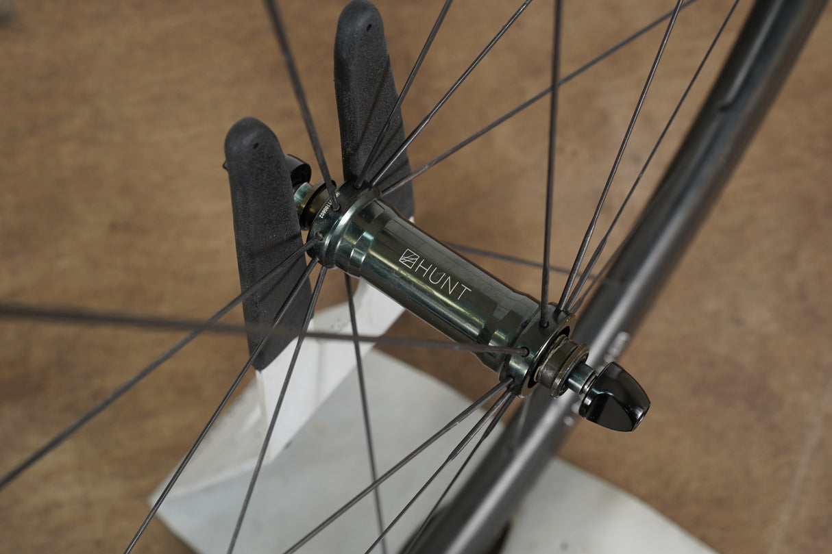Hunt 36 Carbon Tubeless Clincher Rim Brake Wheelset Shimano/SRAM 11 Speed