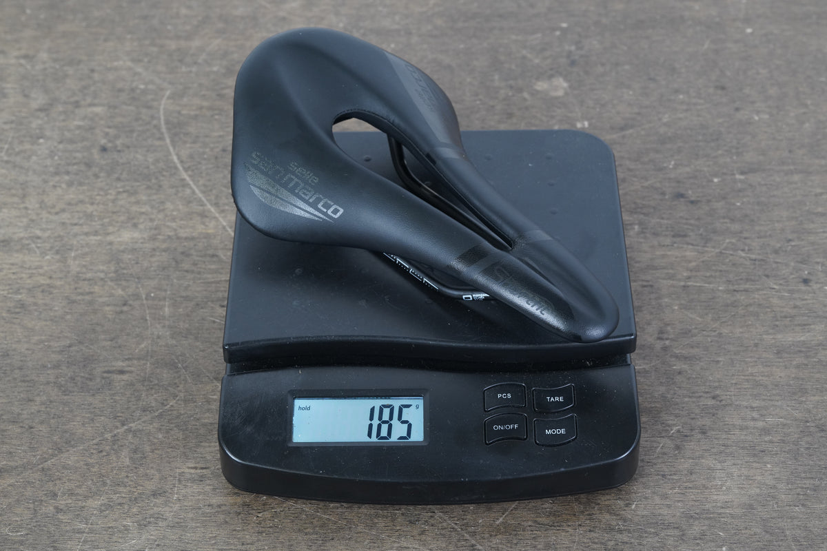 144mm (Wide) LOOK Selle San Marco ShortFit Manganese Rail Road Saddle 185g