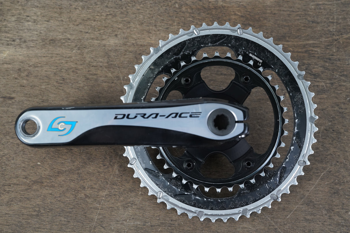 175mm 53/39T Shimano Dura-Ace FC-9000 11 Speed Stages Power Crankset 644g