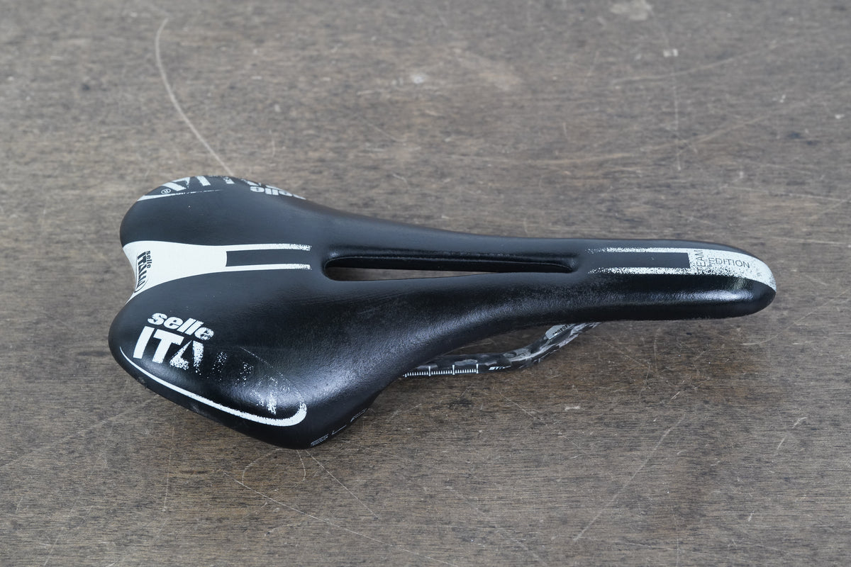 134mm Selle Italia SLR Flow Team Edition Carbon Rail Road Saddle 142g