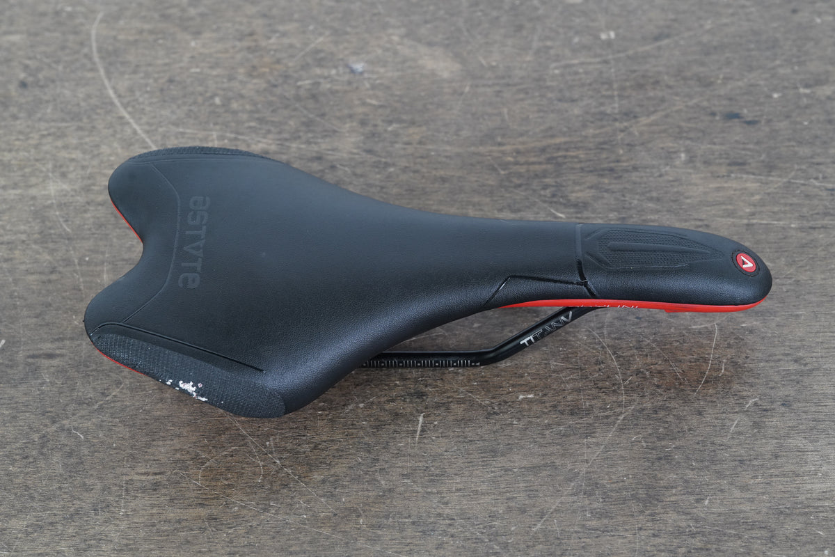140mm Astvte Skyline Titan V-Tube Titanium Road Saddle 216g