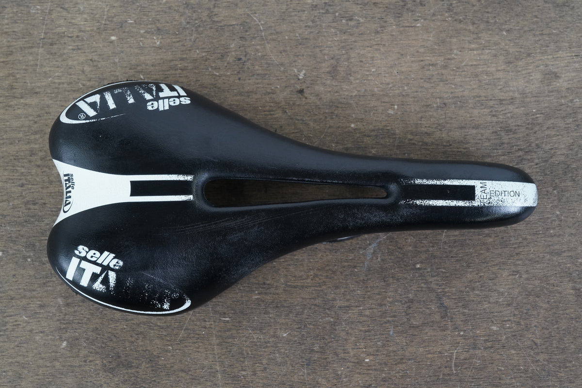 134mm Selle Italia SLR Flow Team Edition Carbon Rail Road Saddle 142g