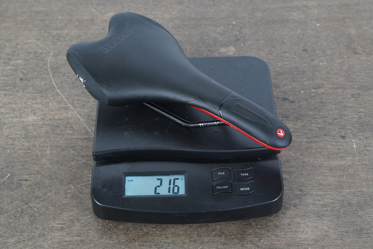 140mm Astvte Skyline Titan V-Tube Titanium Road Saddle 216g