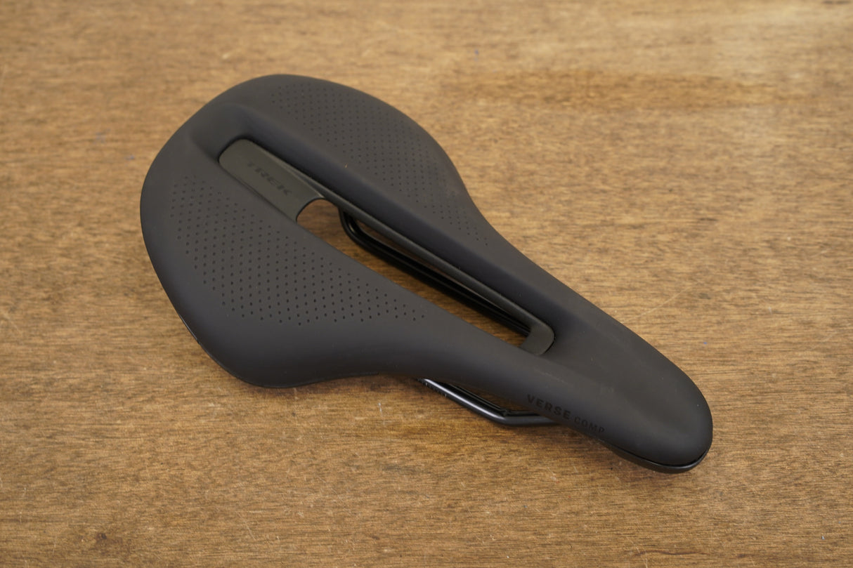 NEW TAKE-OFF 145mm Bontrager Verse Comp Chromoly Rail Road Saddle 297g