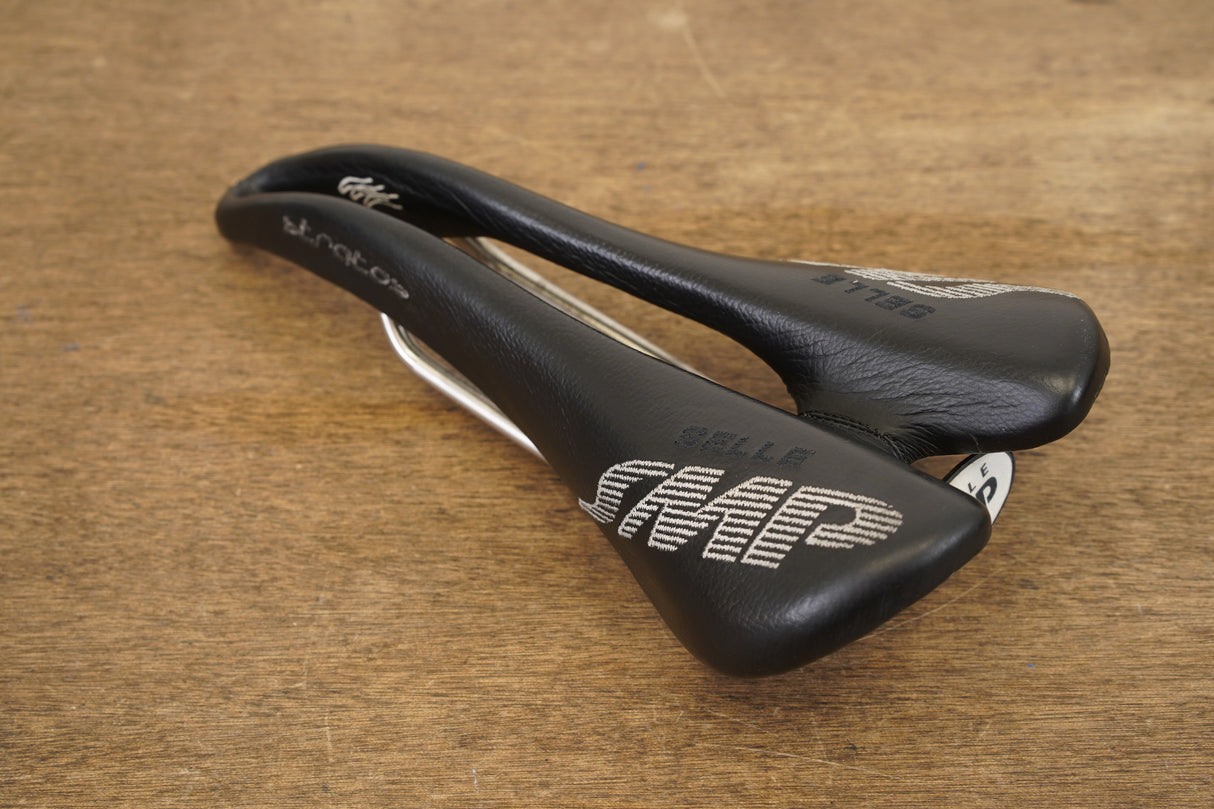 130mm Selle SMP Stratos Alloy Rail Road Saddle 274g