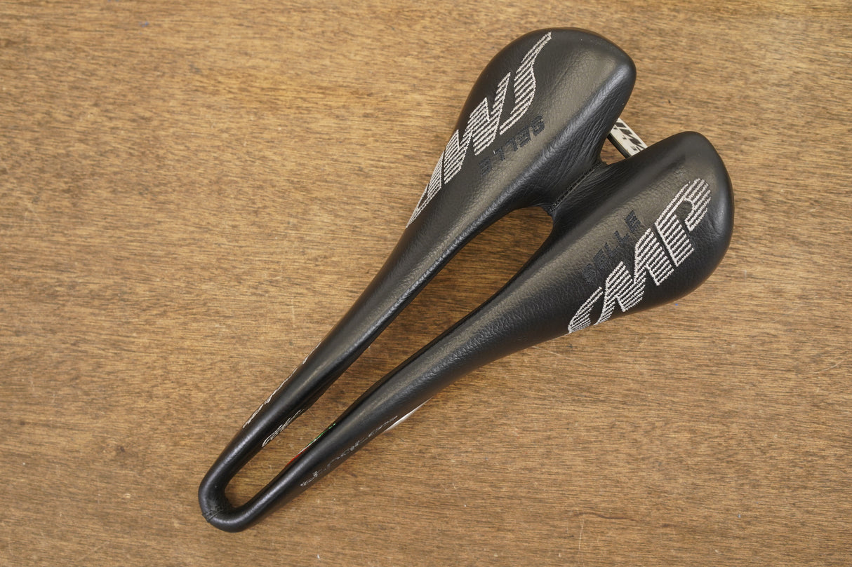 130mm Selle SMP Stratos Alloy Rail Road Saddle 274g