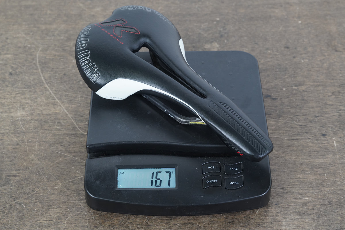 145mm Selle Italia Flite K Superflow Kit Carbonio Carbon Rail Road Saddle 167g