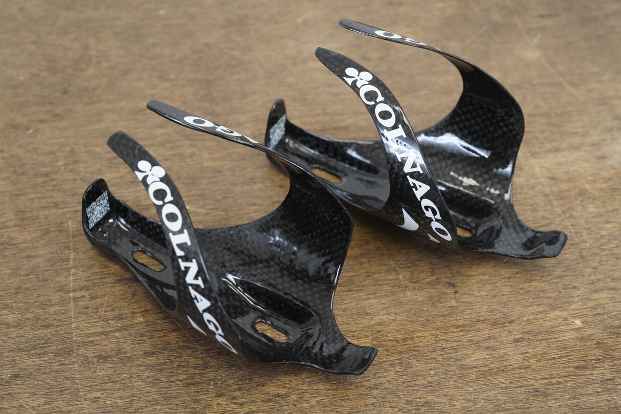 (2) Colnago Carbon Water Bottle Cages 55g