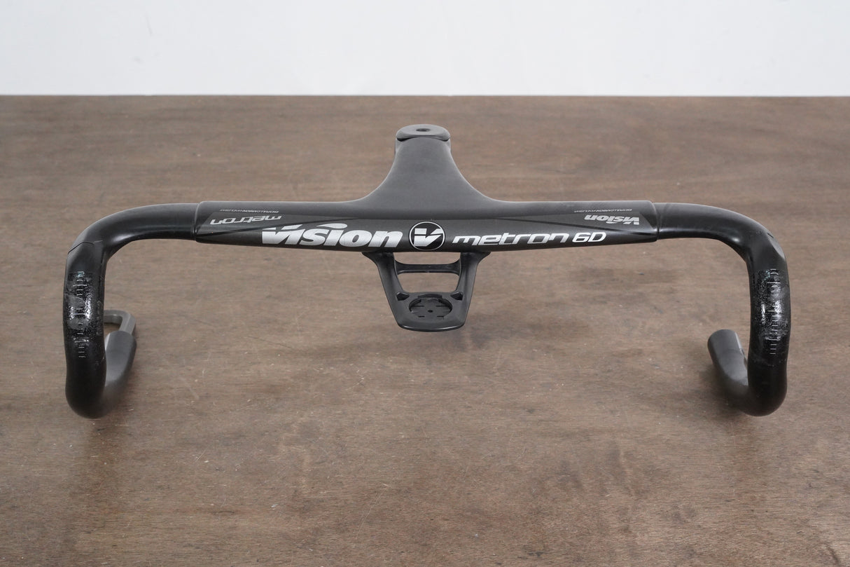 42cm 130mm Vision Metron 6D Integrated Carbon Barstem Handlebar + Mount 1 1/8"