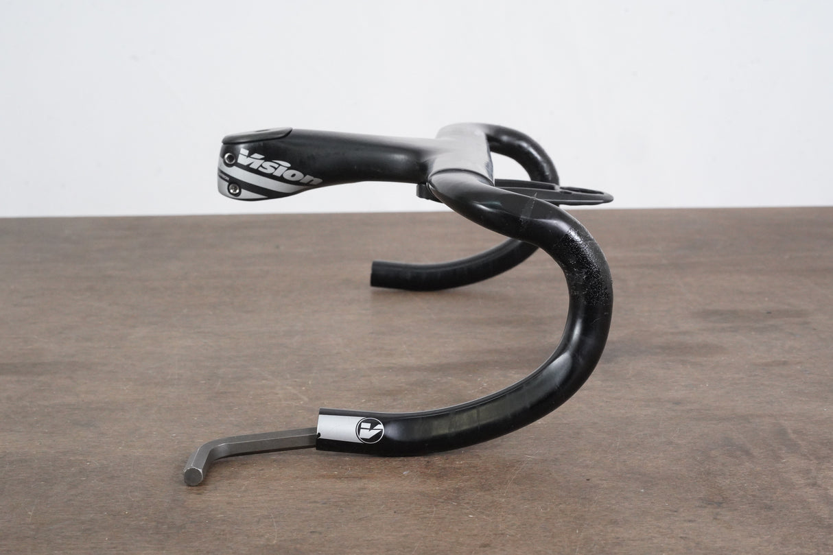 42cm 130mm Vision Metron 6D Integrated Carbon Barstem Handlebar + Mount 1 1/8"