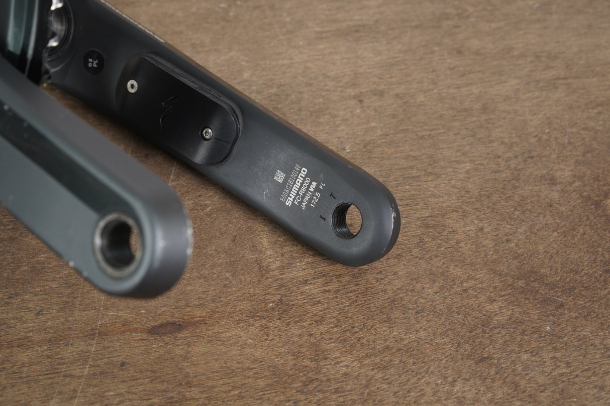 172.5mm 52/36T Shimano Ultegra FC-R8000 Specialized Power Meter Crankset