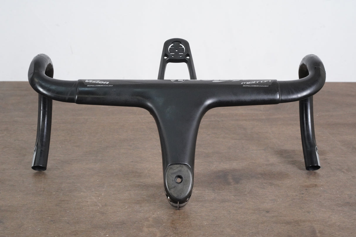 42cm 130mm Vision Metron 6D Integrated Carbon Barstem Handlebar + Mount 1 1/8"