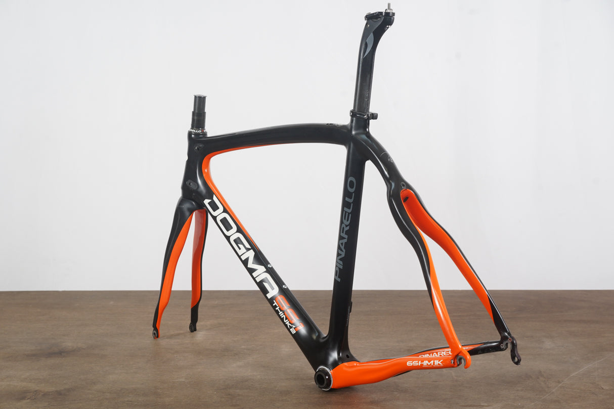 55cm Pinarello Dogma 65.1 Think2 Carbon Rim Brake Road Frameset