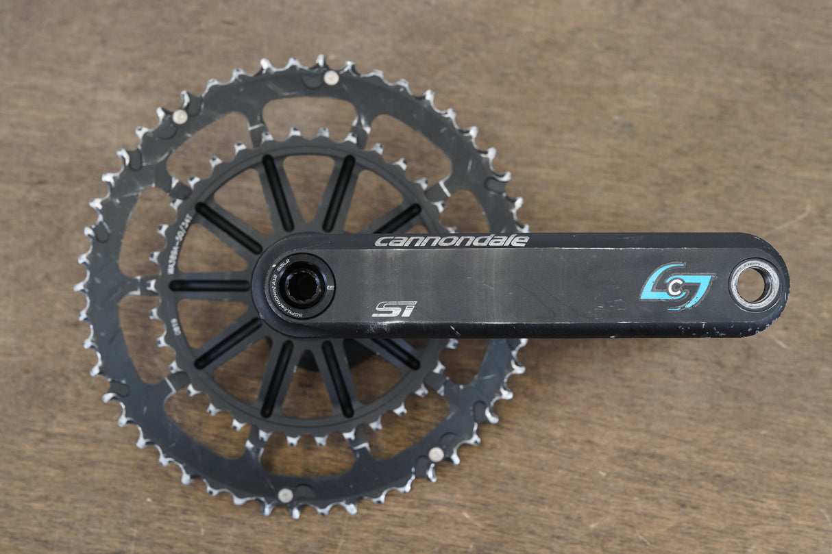 170mm 50/34T Cannondale Si Spidering Hollowgram Stages Power Meter Road Crankset