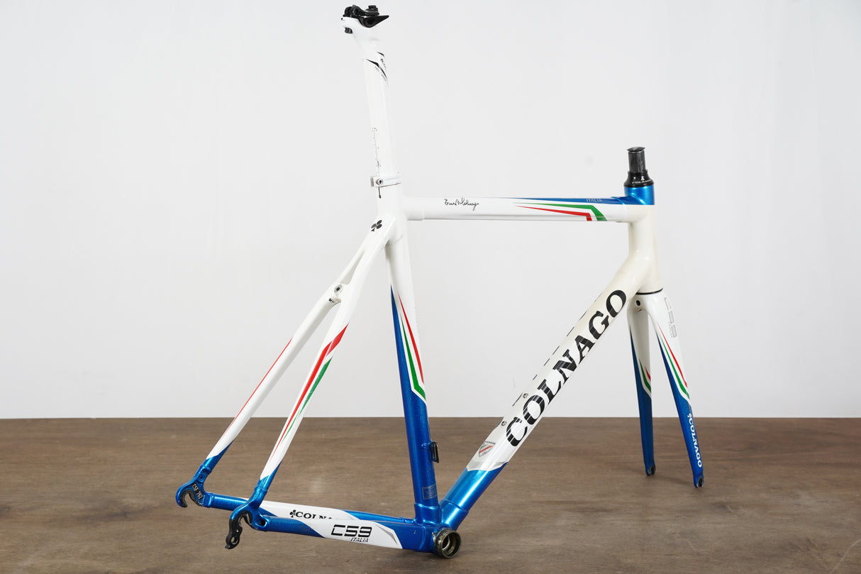 56s Colnago C59 Italia Carbon Rim Brake Road Frameset