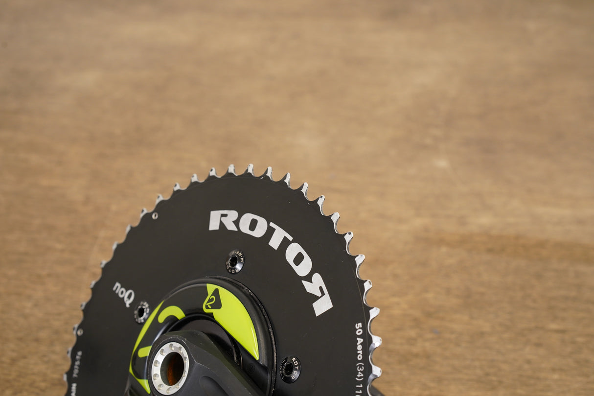 172.5mm 50/34T BB30 Rotor 3D Power2Max Power Meter Road Crankset 3D