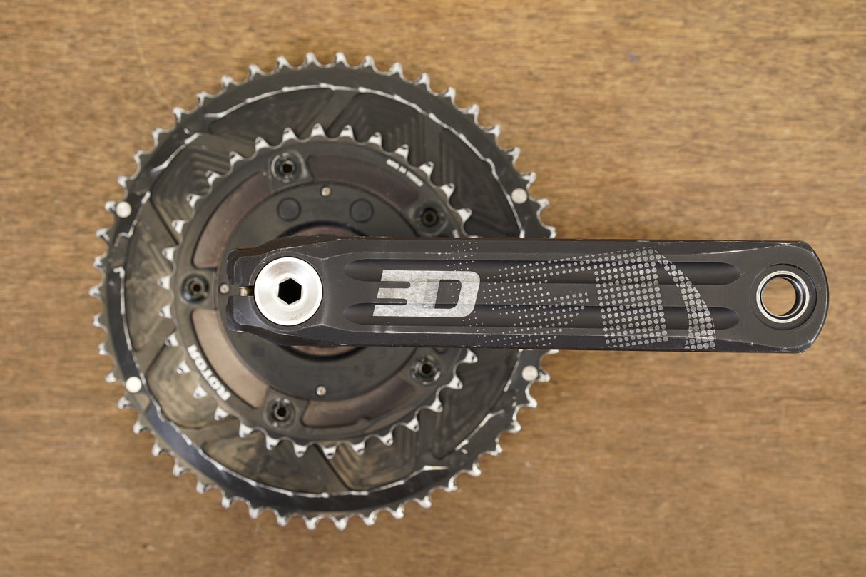 172.5mm 50/34T BB30 Rotor 3D Power2Max Power Meter Road Crankset 3D