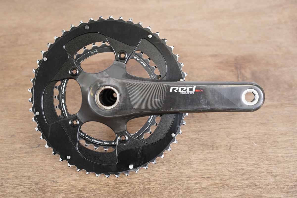 172.5mm 50/34T GXP SRAM Red 22 Carbon Road Crankset