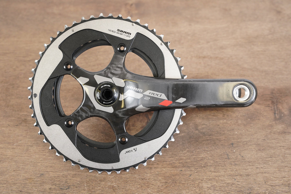 175mm 53/39T BB30 SRAM Red 22 Carbon Stages Power Meter Crankset